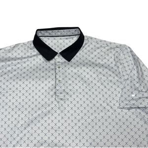 Michel Rouen Performance Polo Size 2Xl White Golf Club Print